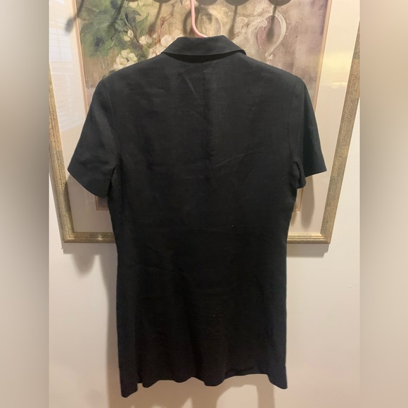 Rickie Freeman for Teri Jon short sleeve black dress 👗 size 12 💪💪💪💪 - Picture 2 of 4